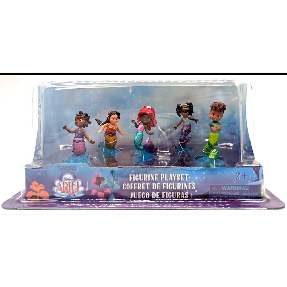 *NEW* Disney Junior Ariel Mini Figure Set -‎ 5pk